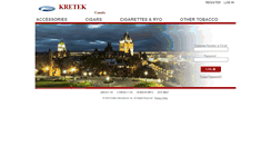 Desktop Screenshot of kretek.ca